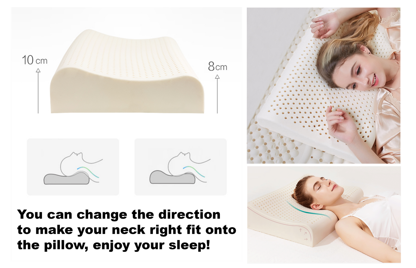 OZAYA AOFACE Bio-friendly Latex Pillow