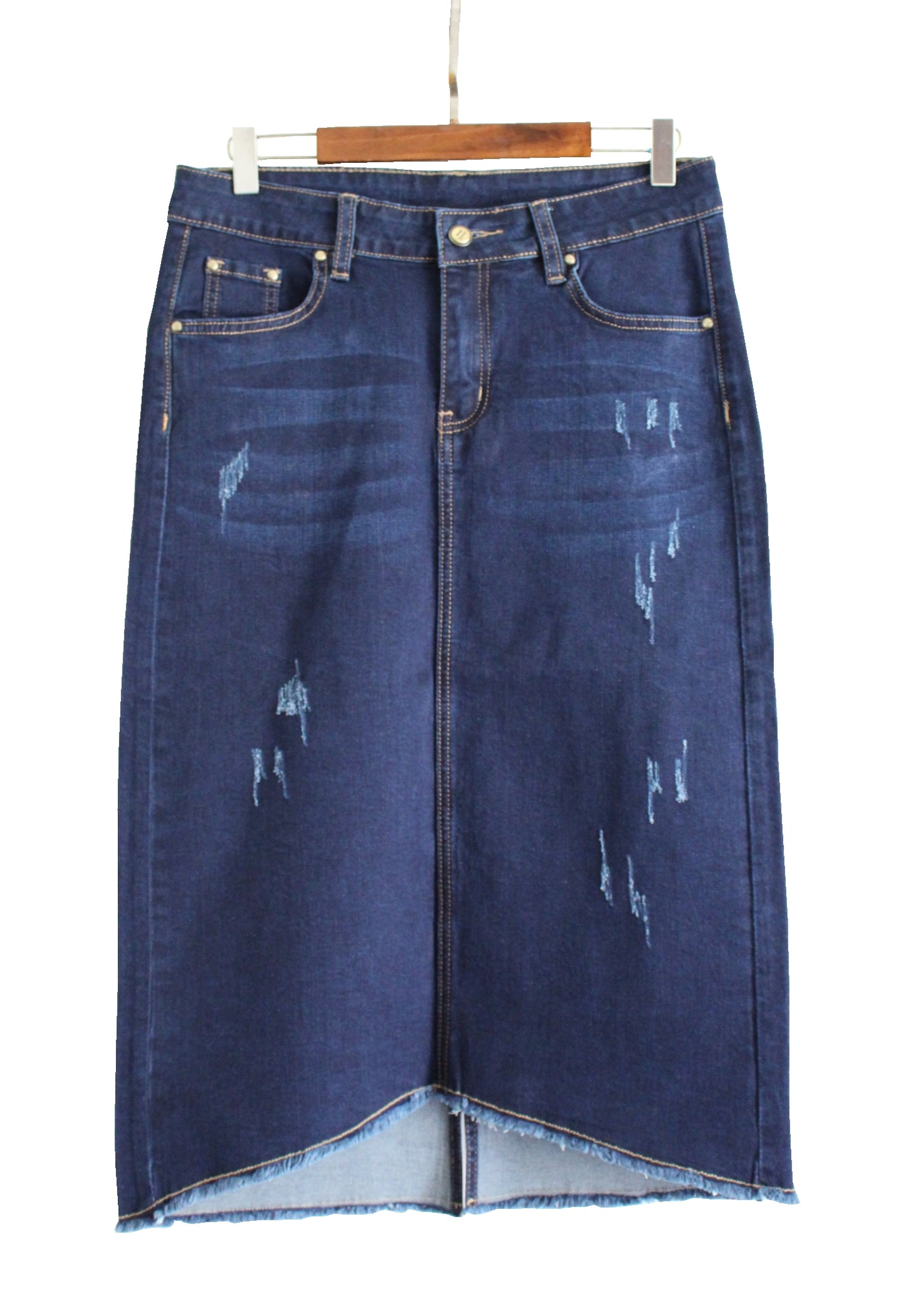 Ladies' Denim Skirt (SSB-97857)