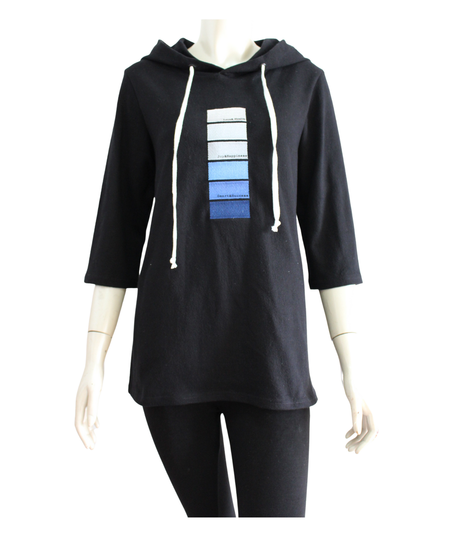 Women 3/4 Sleeve Hoodie TTA-18034