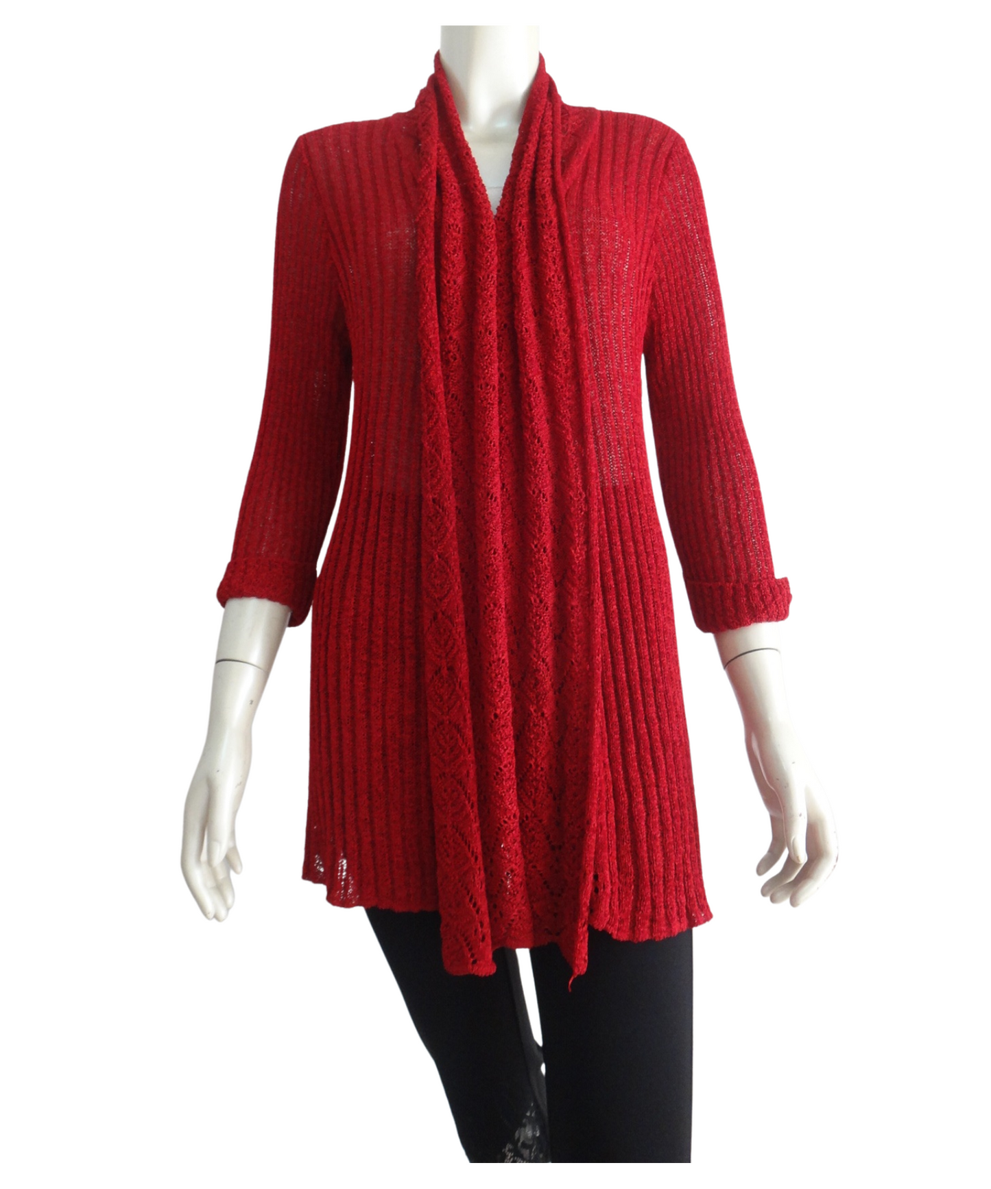 Women's Fashion Chunky Rib Cardigan (GGB-87143)