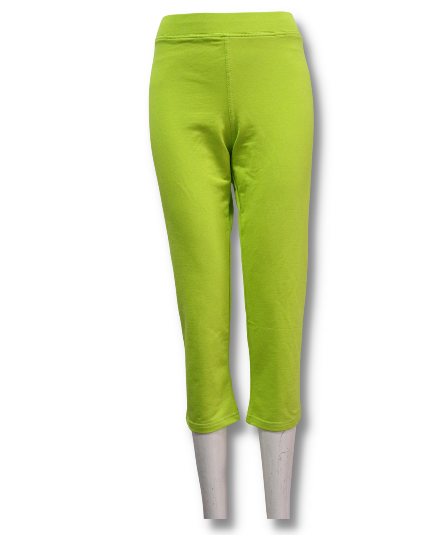 Ladies Solid Colour Pull-On Capri