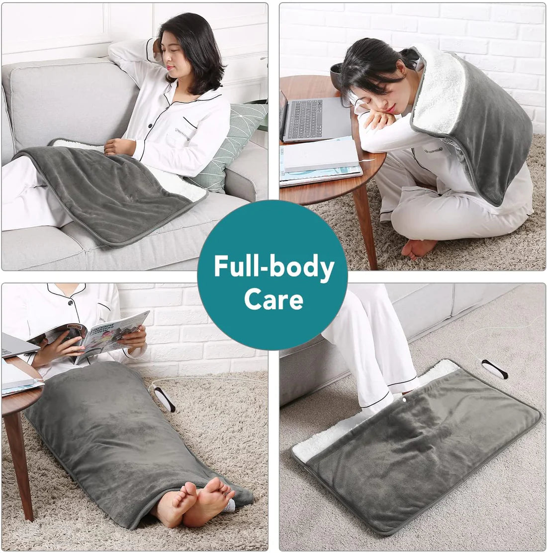 Electronic Foot Warmer - Grey