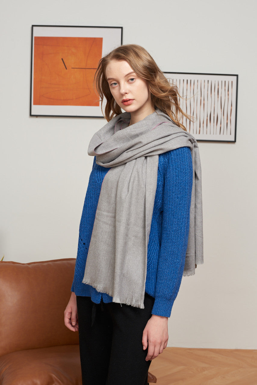 Women's Solid Color Scarf (BL080-140)