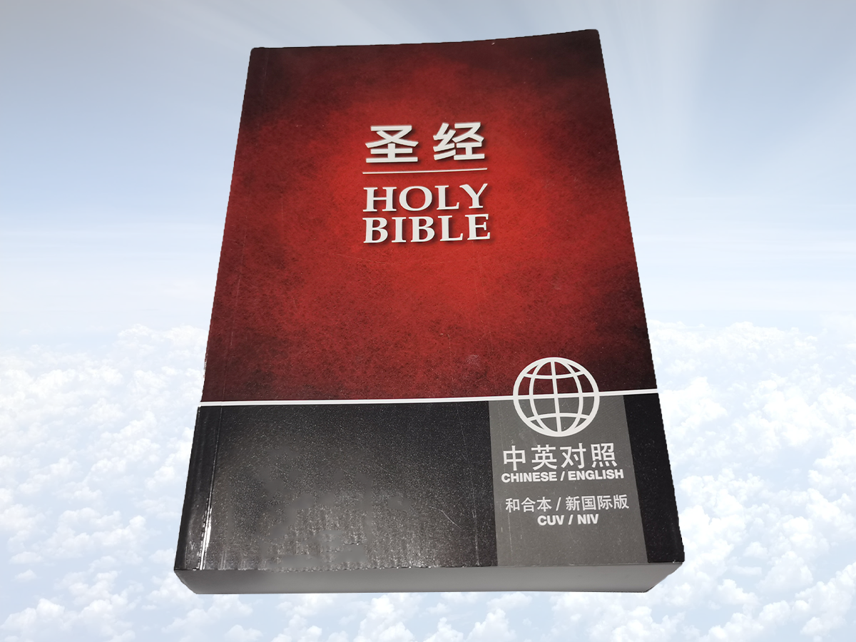 Holy Bibles with Red Cover