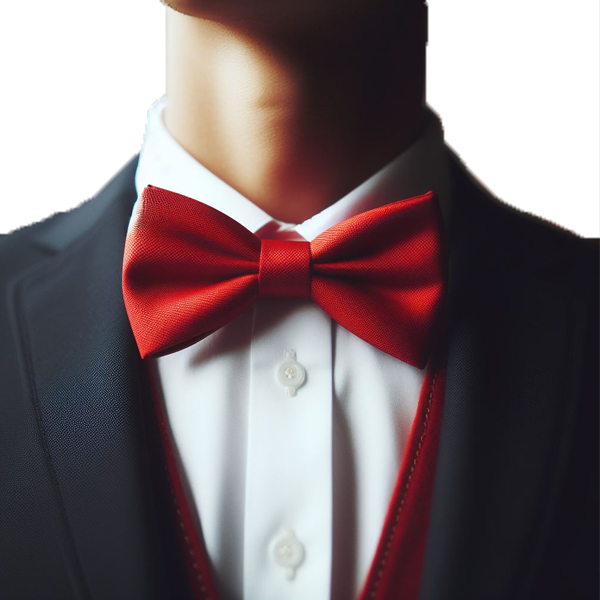 Men's Solid Color Bow Tie