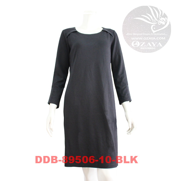 Women's Long Sleeve Dress (DDB-89506)