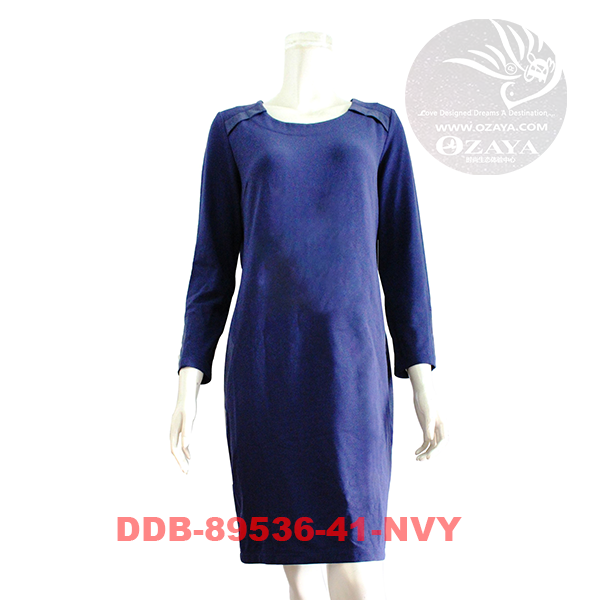 Women's Long Sleeve Dress (DDB-89536)