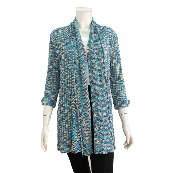 Women's Flowy Shrug with Three Quarter Sleeves (GGB-87142)