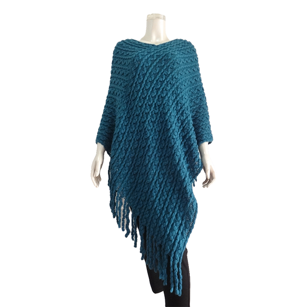 Women's Clothing | Warm Knit Cape (GGB-87192)