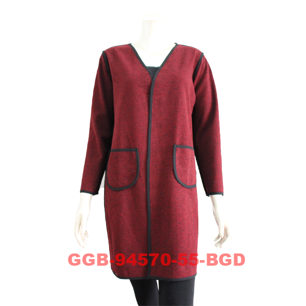 Women's Long Sleeve Cardigan Sweater (GGB-94570)