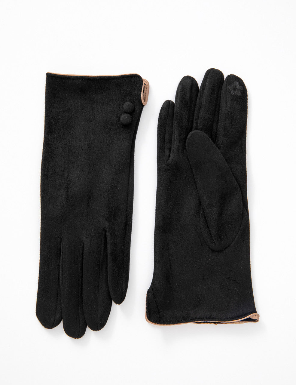 Suede Texting Gloves (GL050-124)