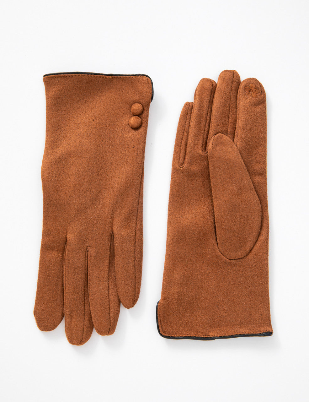 Suede Texting Gloves (GL050-124)