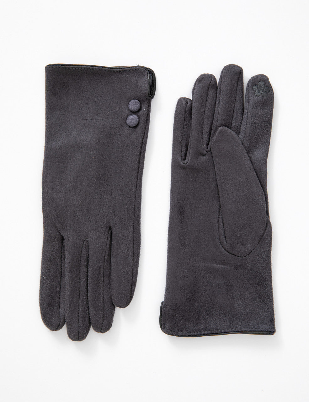 Suede Texting Gloves (GL050-124)