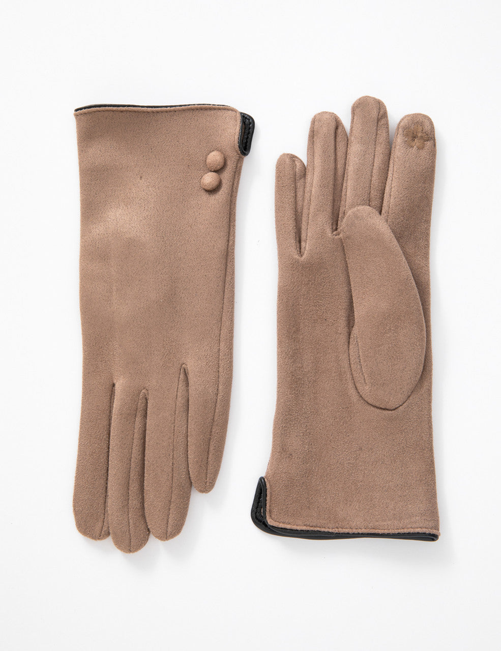 Suede Texting Gloves (GL050-124)