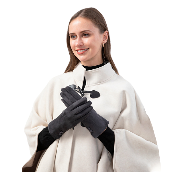 Suede Texting Gloves (GL050-124)