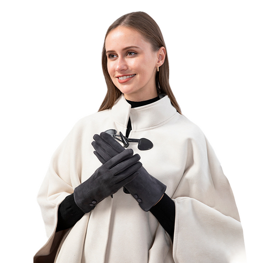 Suede Texting Gloves (GL050-124)