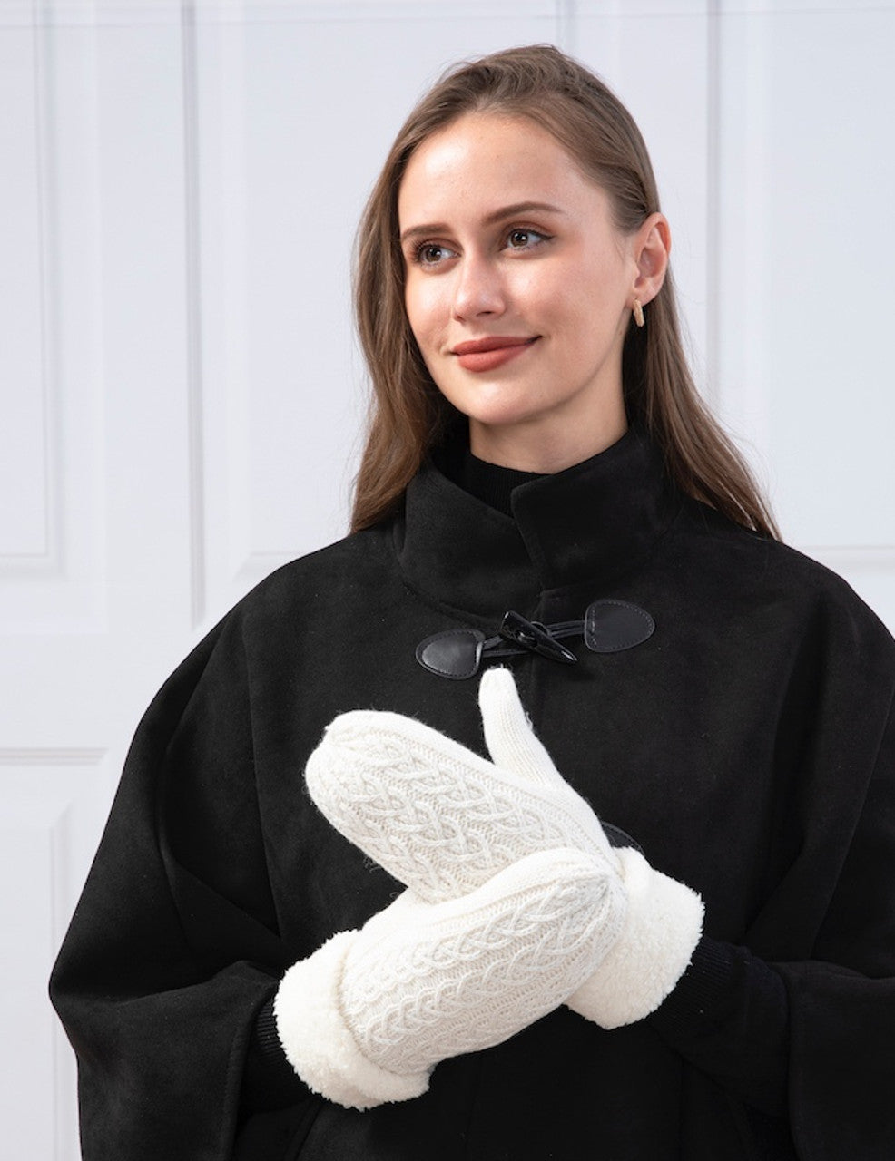 Knitted Texting Gloves (GL058)