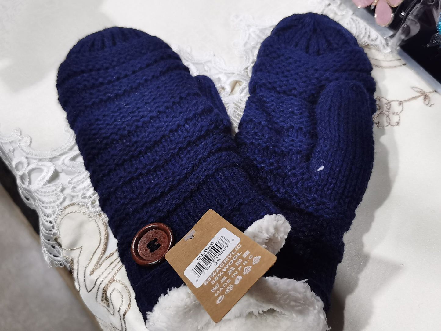 Knitted Texting Gloves (GL058)