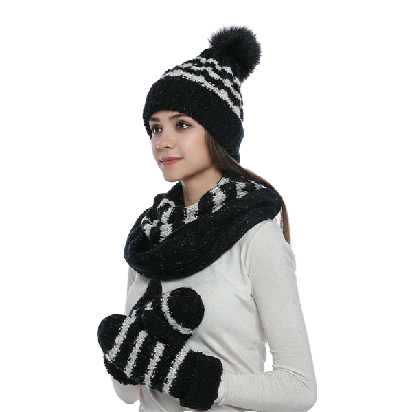 Hat, Scarf & Gloves Set - (SE150-10)