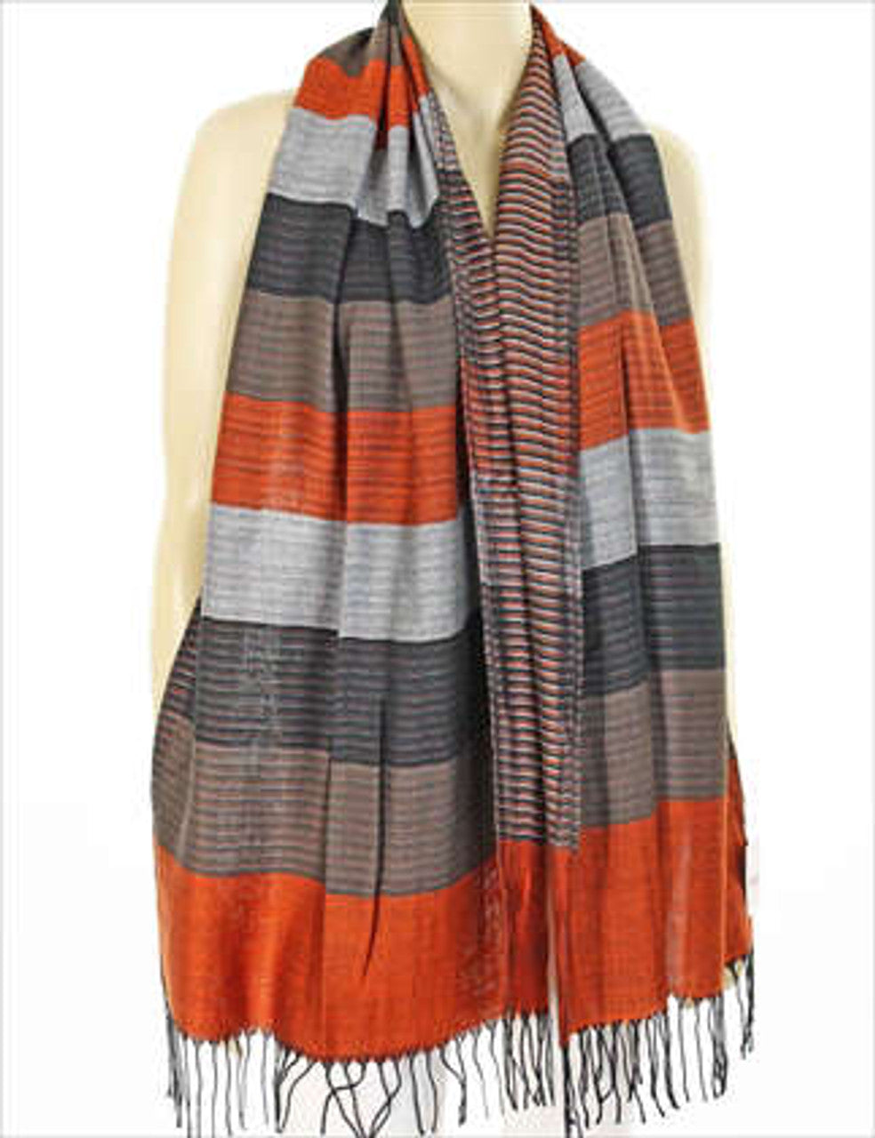 Women's Fashion Plaid Pattern Scarf (SF035A)