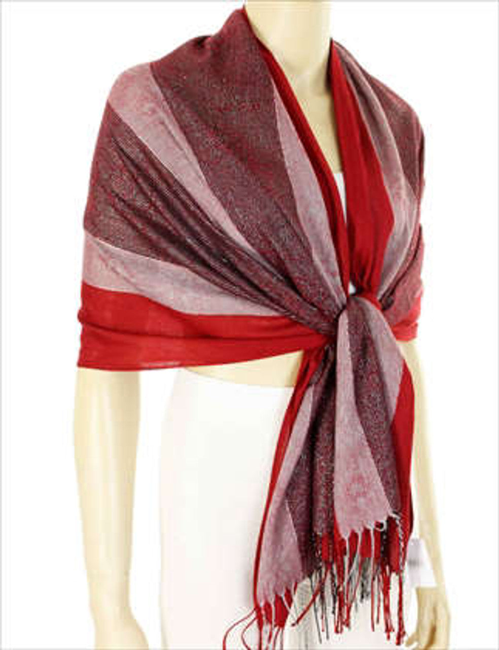 Women's Fashion Plaid Pattern Scarf (SF035A)