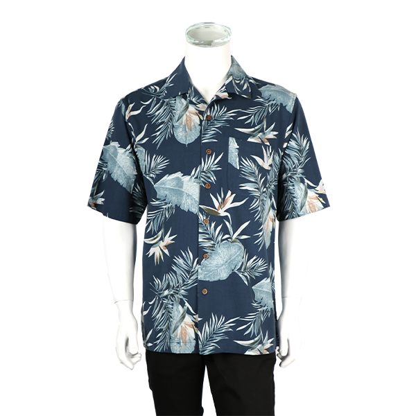 Men's Silk Shirt with Beautiful Patterns (SST-52380)