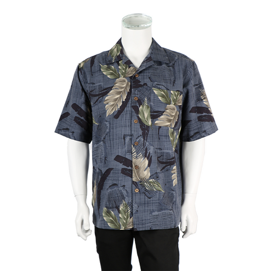 Men's Silk Shirt with Beautiful Patterns (SST-52385)