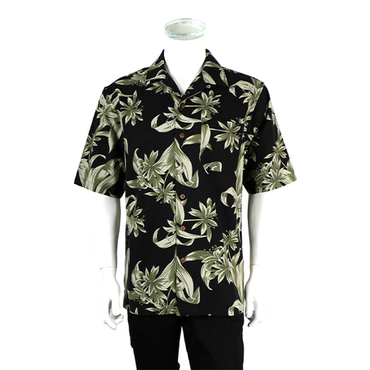 Men's Silk Shirt with Beautiful Patterns (SST-52387)