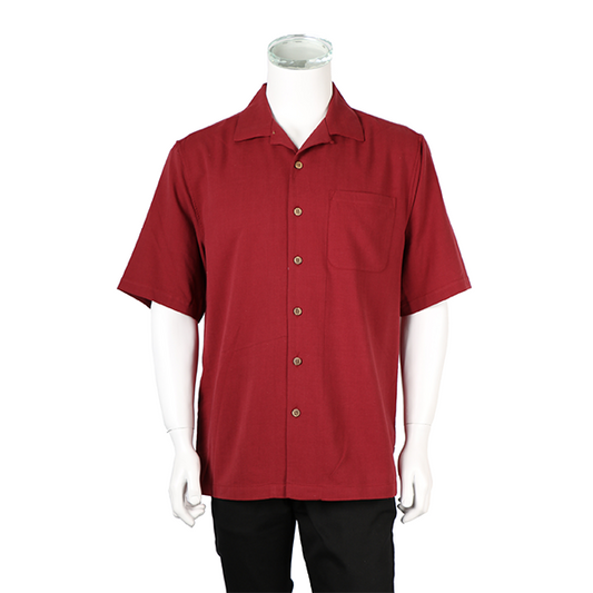 Men's Silk Shirt with Beautiful Patterns (SST-52389)