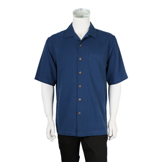 Men's Silk Shirt with Beautiful Patterns (SST-52390)