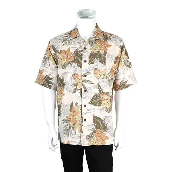 Men's Silk Shirt with Beautiful Patterns (SST-52394)