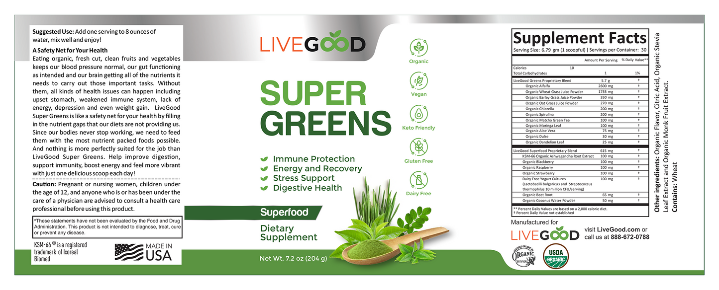 LiveGood Super Greens