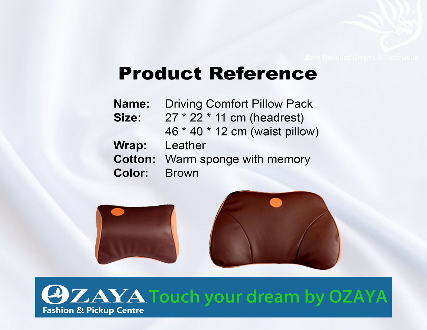 OZAYA AOFACE Driving Comfort Pillow Pack