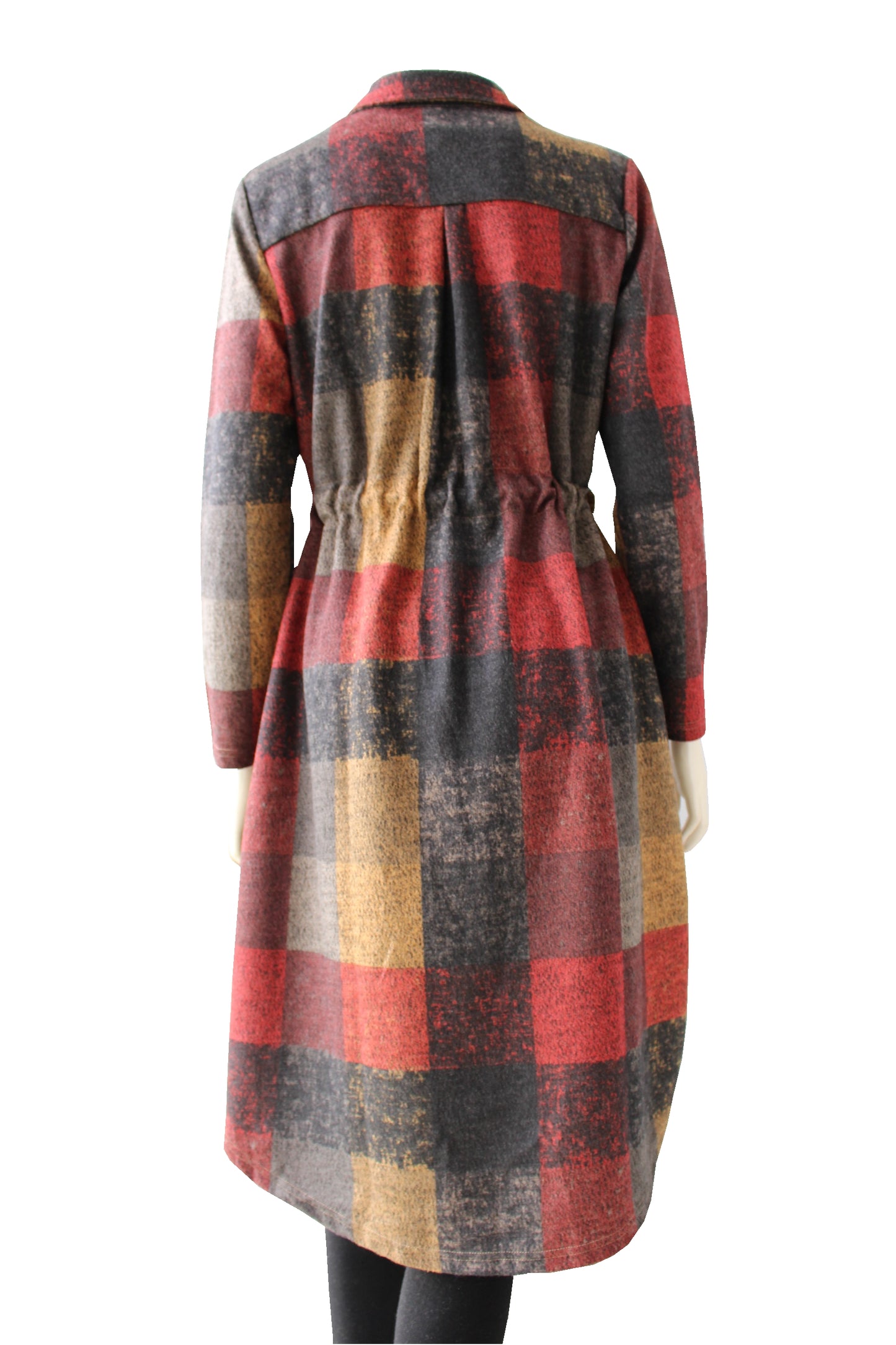 Women's long sleeve shirtdress CCB-11210