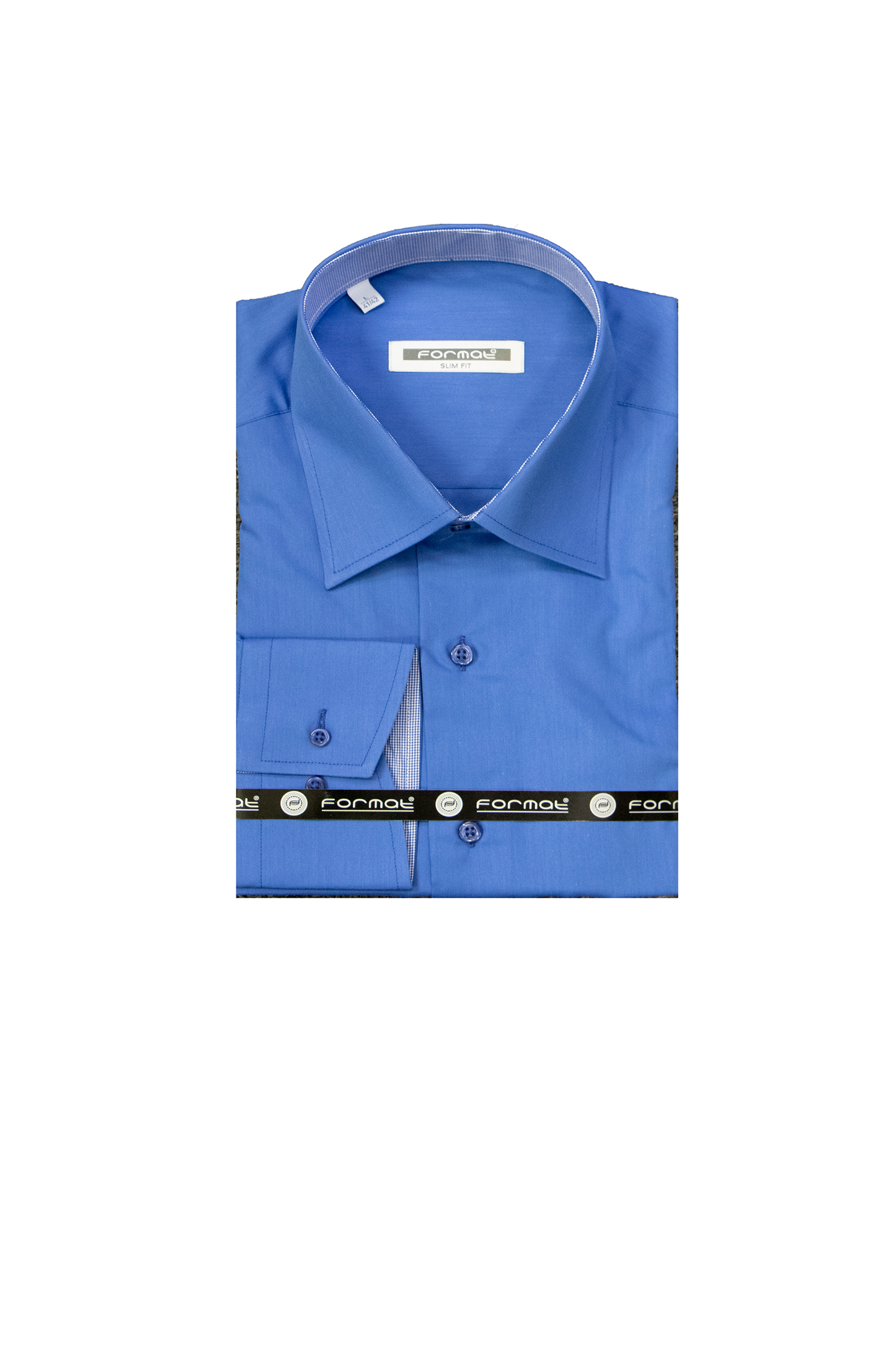 Men's Solid Shirt Made in Turkey Blue Series (DFA-31575)