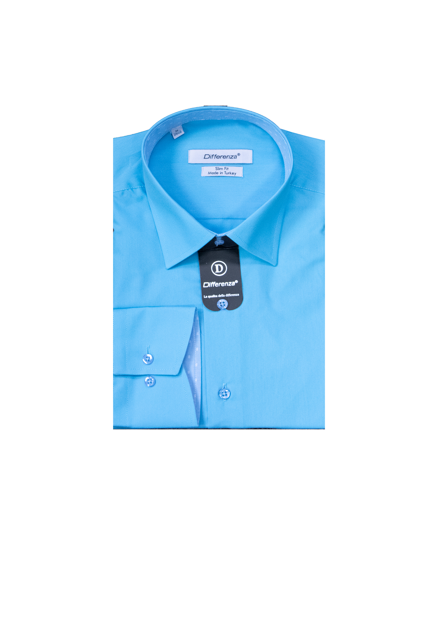 Men's Solid Shirt Made in Turkey Blue Series (DFA-31575)