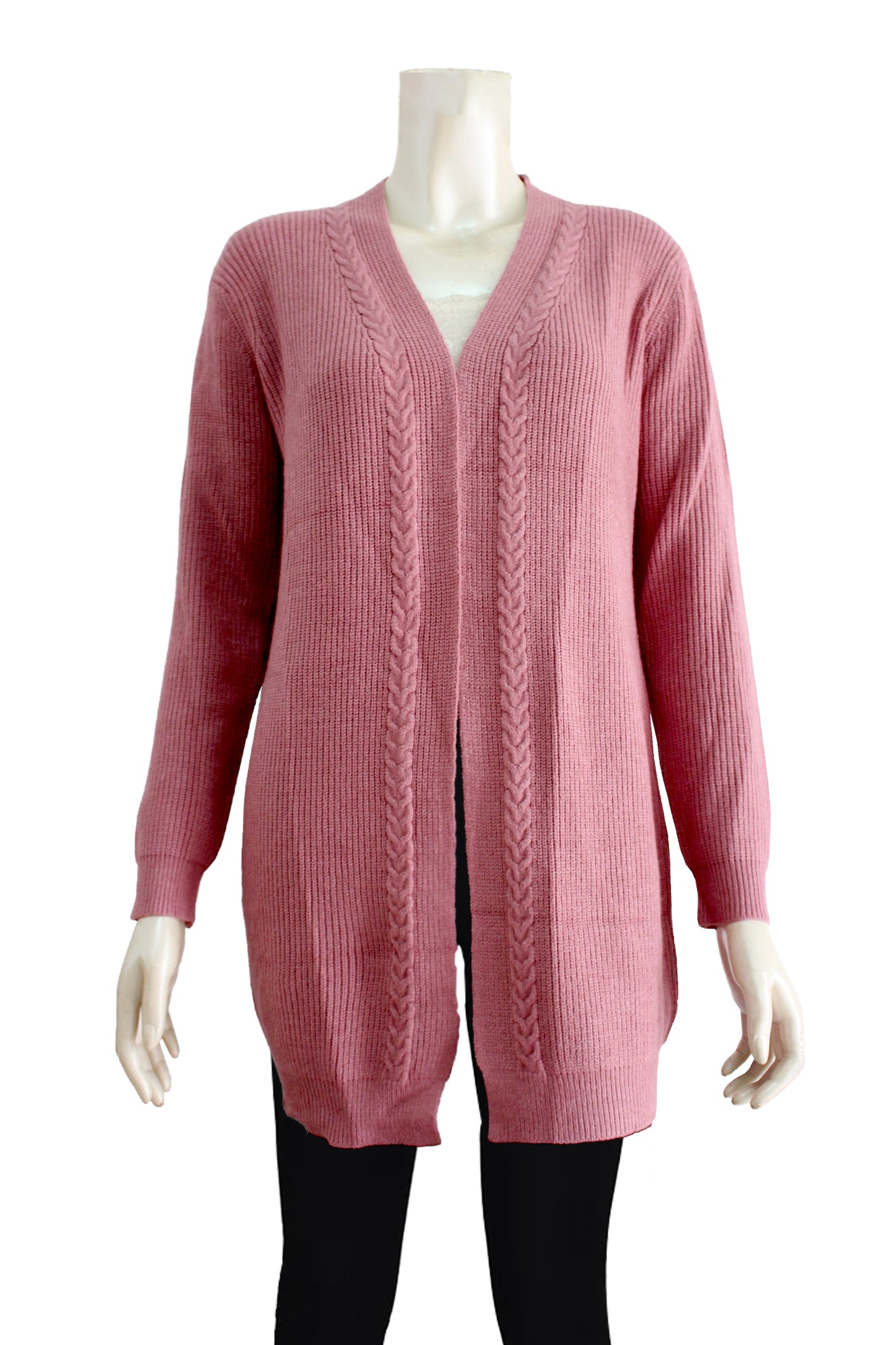 Women's Solid Color Cardigan Sweater (GGB-94553)