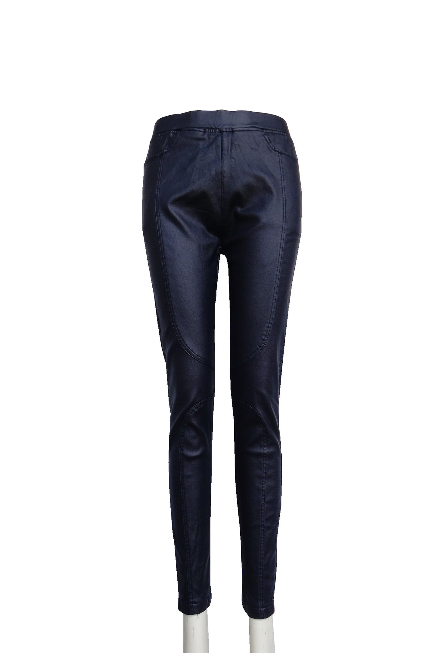 Ladies' Faux Leather Pants LLB-86280