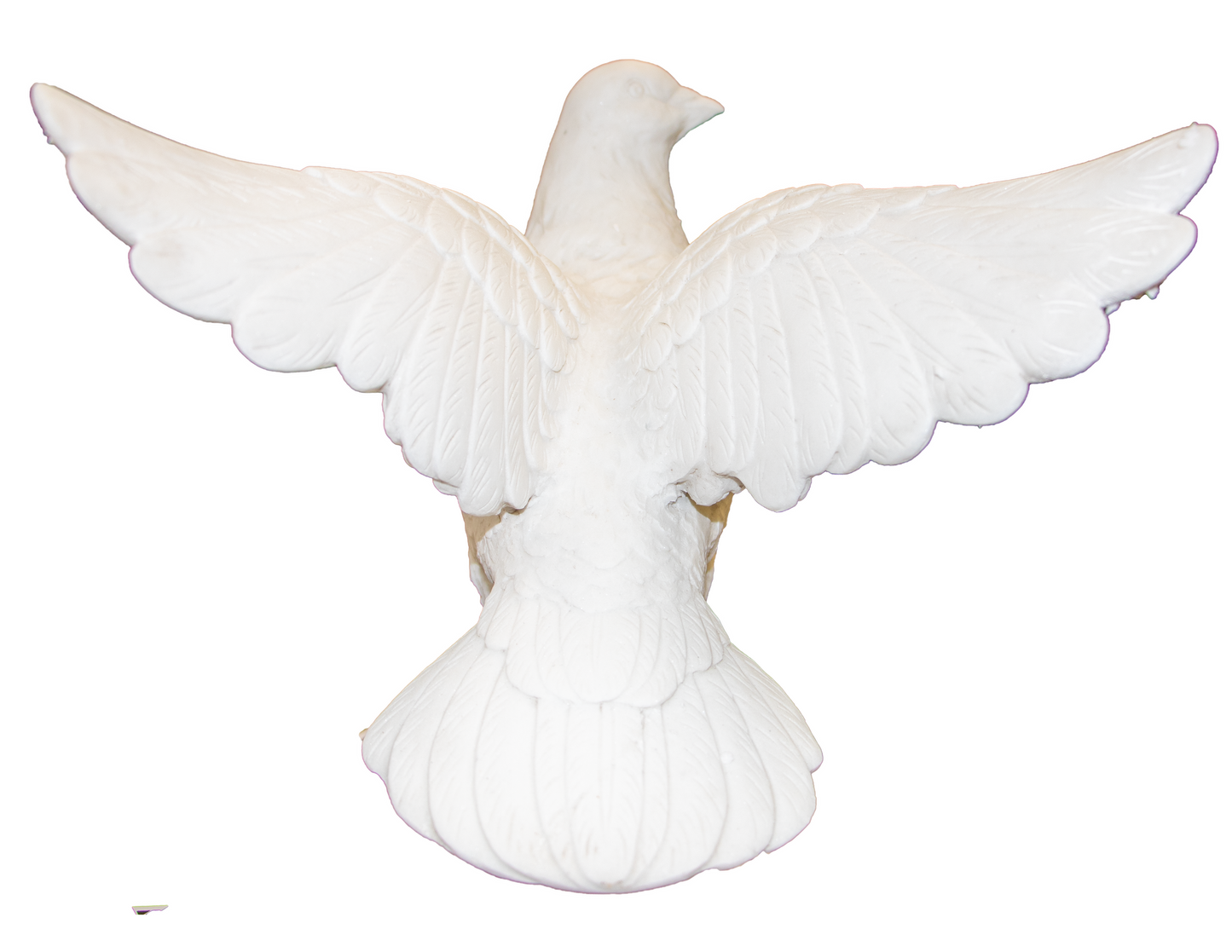 The Dreamed Dove Made of White Marble (M-2804)