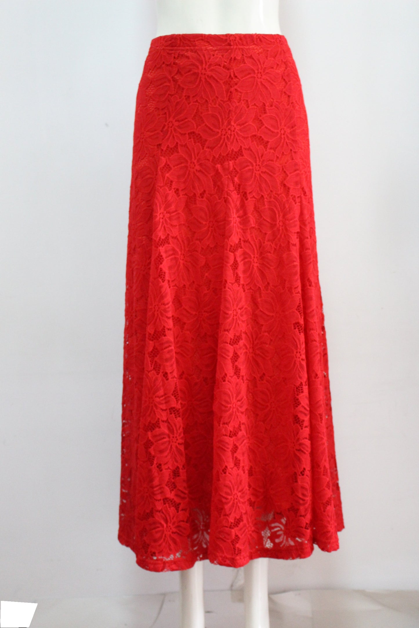 High-waisted 36 Inches Long Skirt with Tonal (SSB-77852)