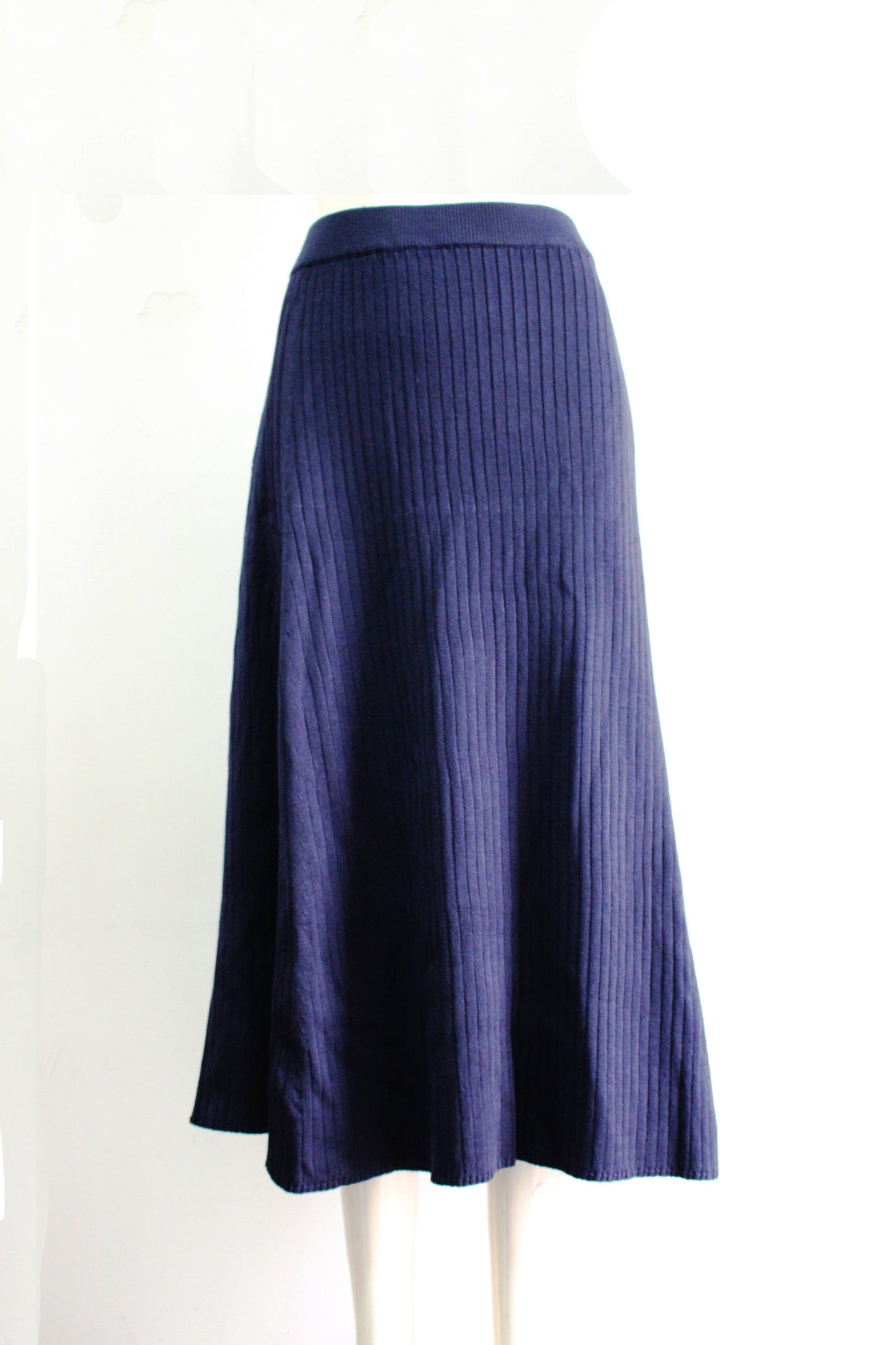 Solid Color High-waisted Skirt (SSB-97859)