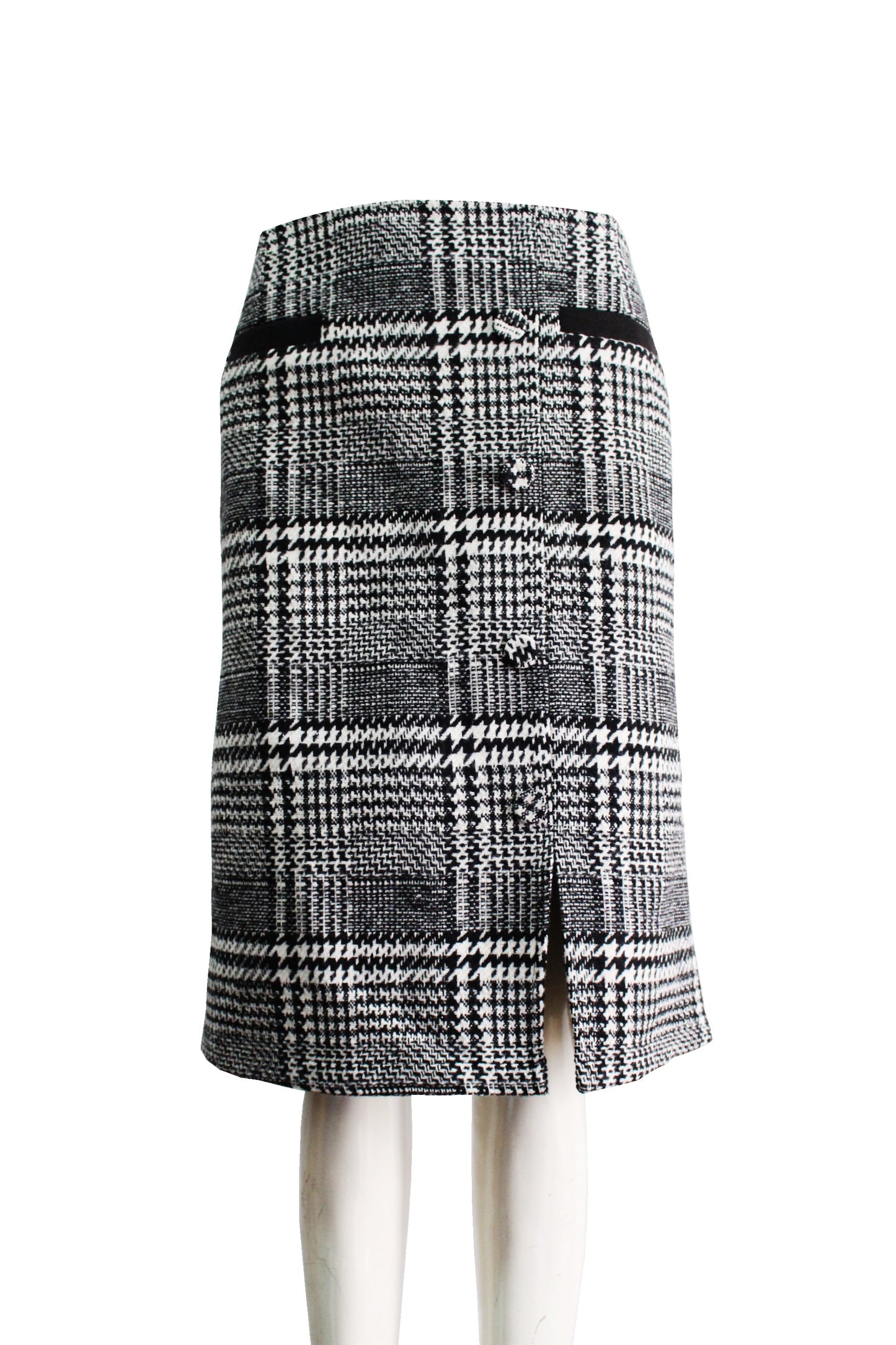 Ladies' Plaid Split Skirt (SSB-97861)