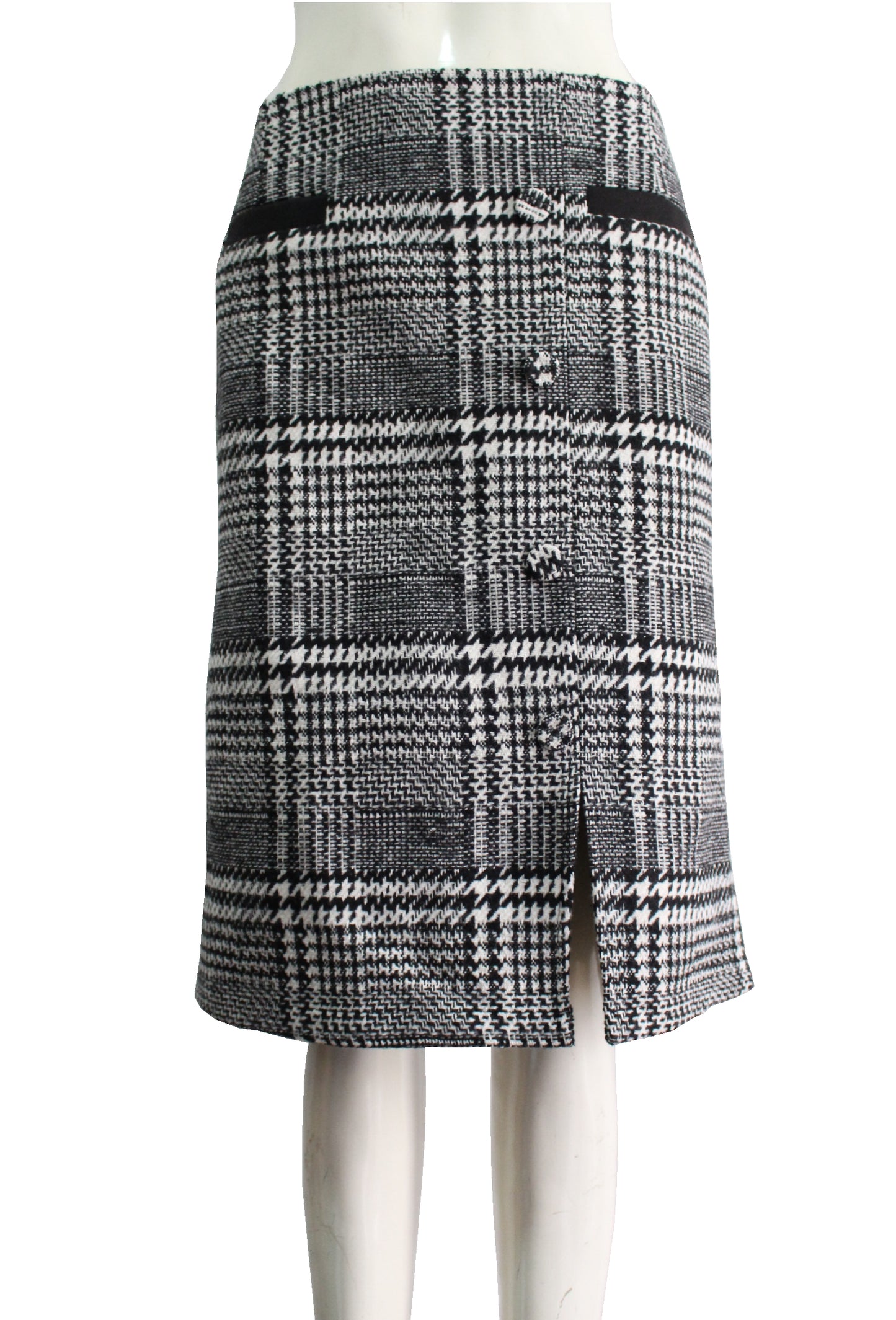 Ladies' Plaid Split Skirt (SSB-97861)