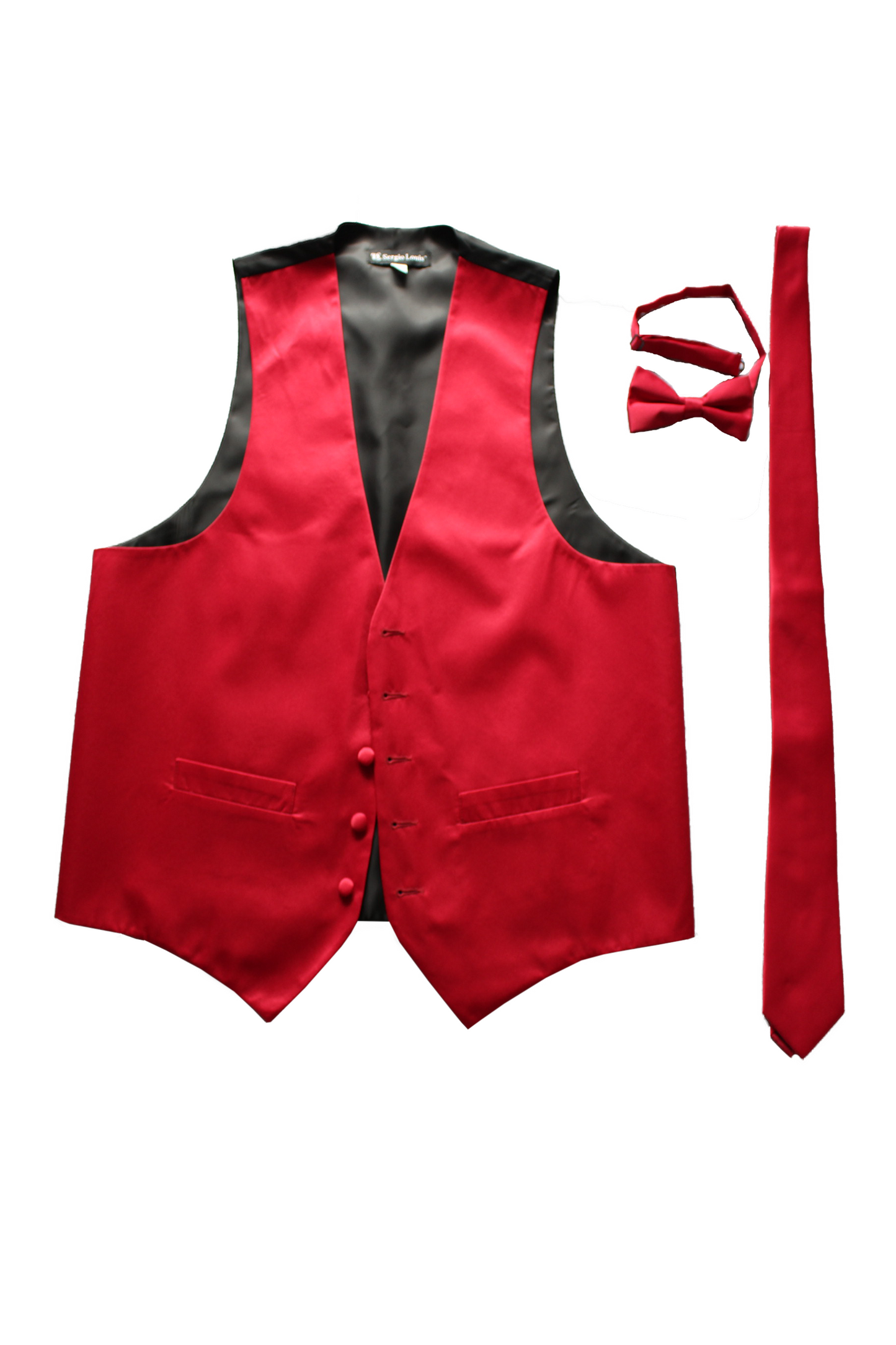 Satin Polyester Men's Formal Vest (VEST-006)