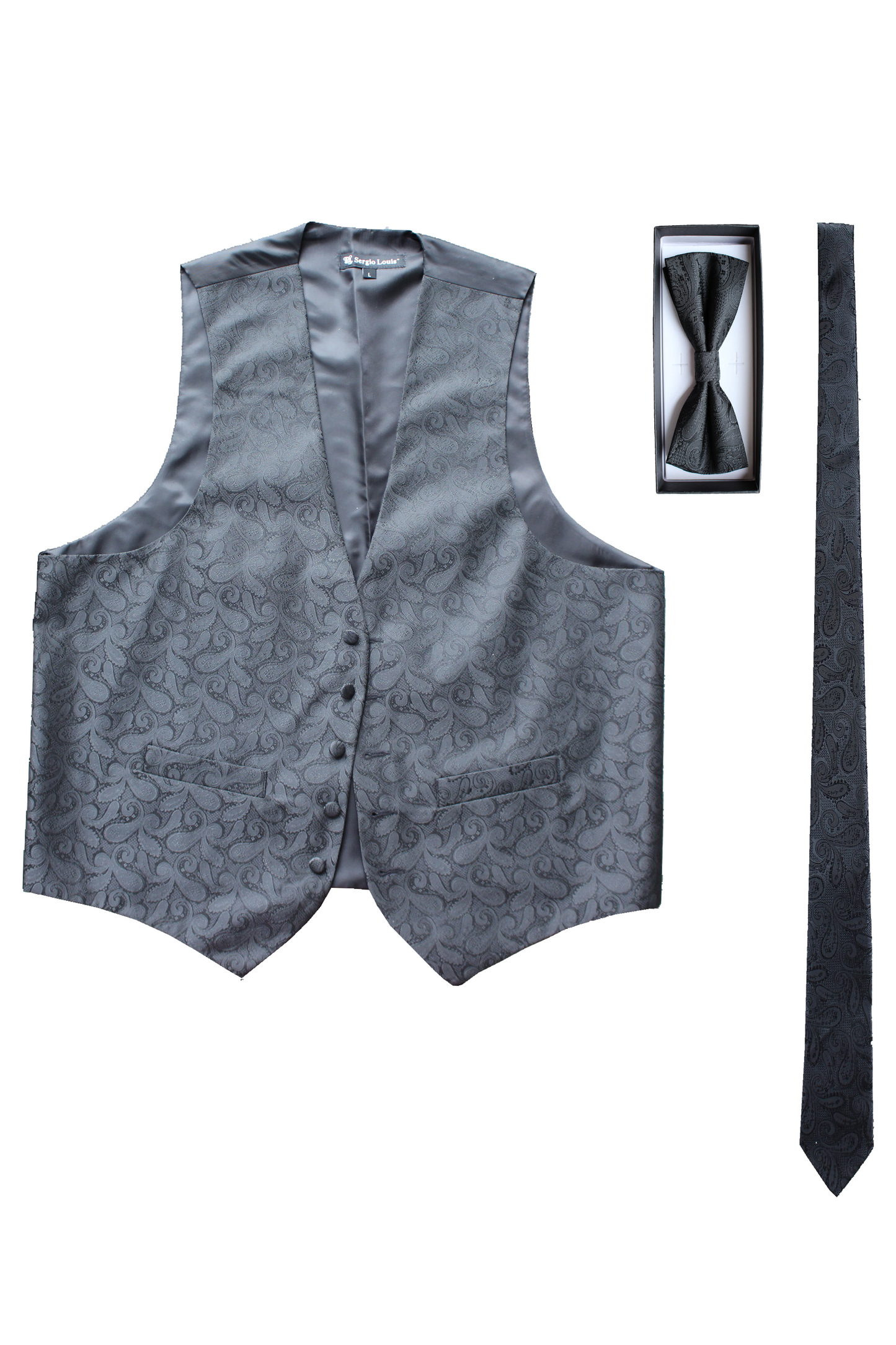 Men's paisley formal vest (VEST-920)